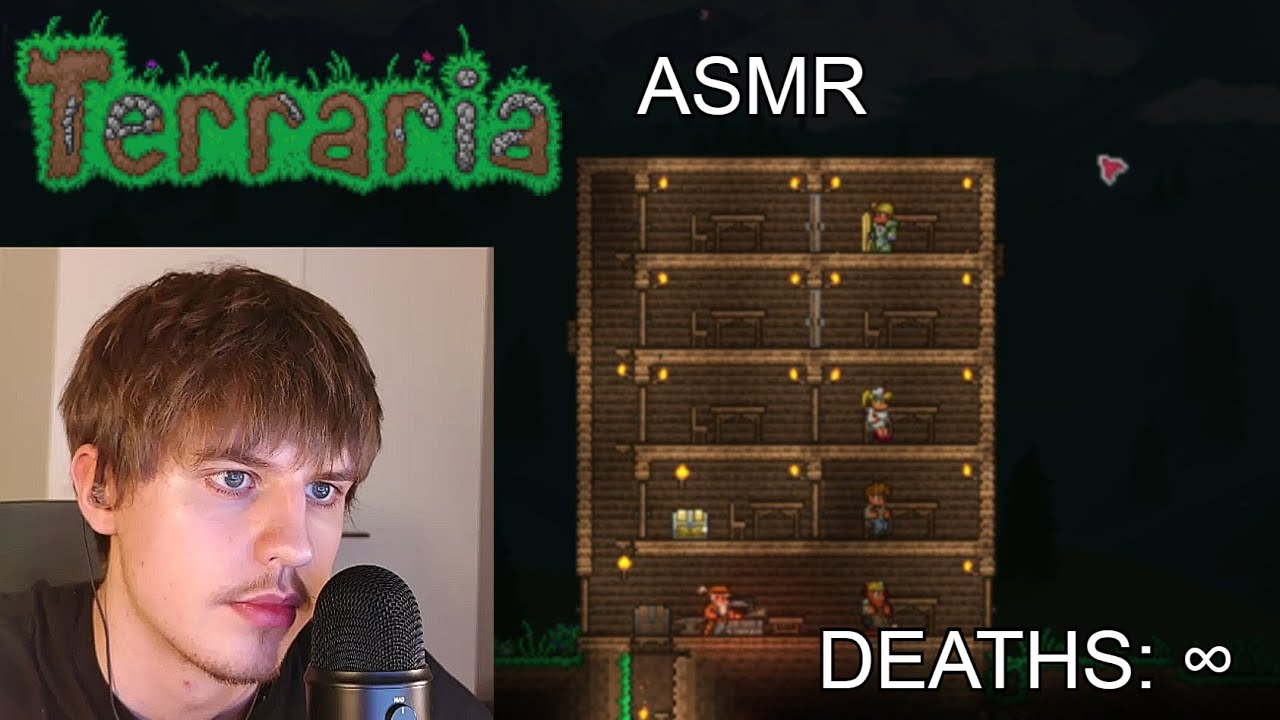 ASMR Terraria dying ∞ times to relax and ease your mind dawg