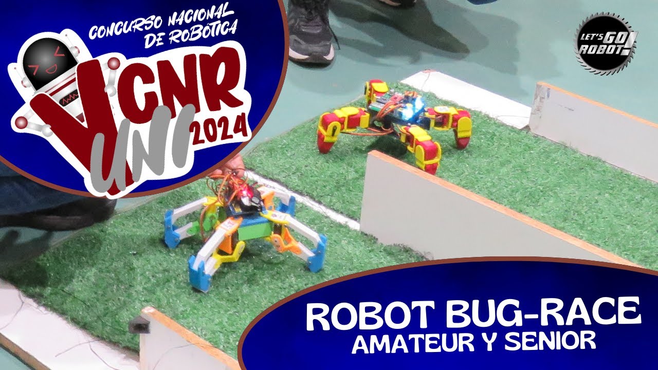 Robot Bug-Race Amateur y Senior - V CNR UNI (Lima, Perú) - YouTube