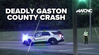 Deadly crash under investigation in Gaston County