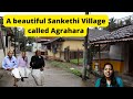 Visit to agrahara sankethi village  hassan district  amazing people