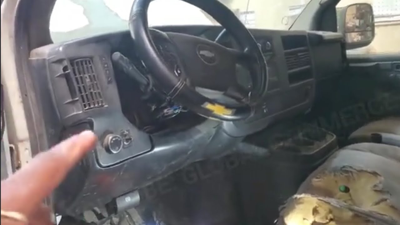 Chevy Express No crank B1380 B1370 Security light ON! Diag/FIX! - YouTube