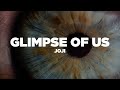 Joji - Glimpse of Us (Lyrics / Lyric Video)