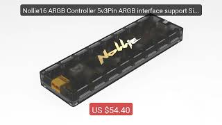 Nollie16 ARGB Controller 5v3Pin ARGB interface support Signal... — Amazing Value 2026 | Must Have!