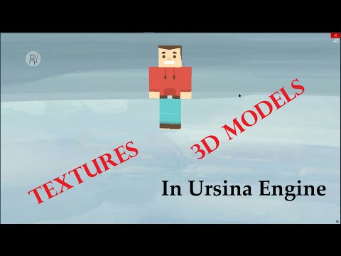 How to add Any 3D Model with Texture in Ursina Engine | Ursina Game Engine