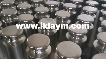 OIML standard weight for calibration@calibration@www.iklaym.com