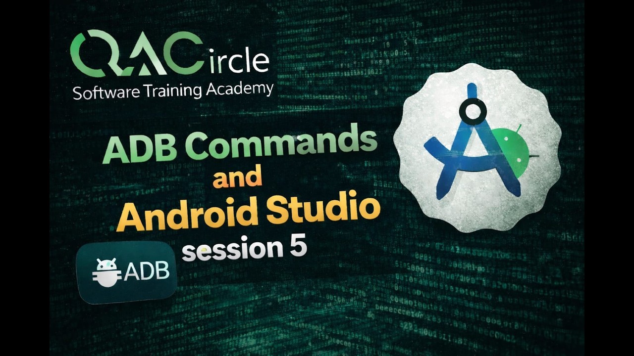 Android Studio & ADB Commands Session-5 - YouTube