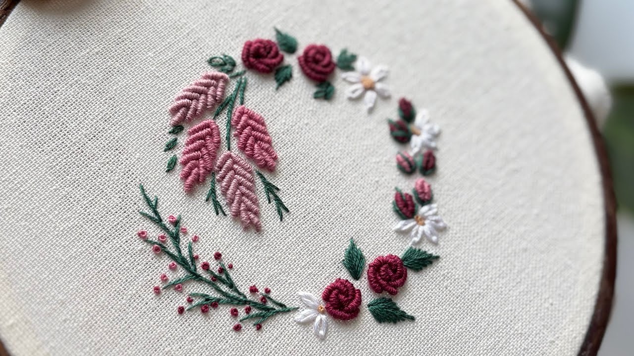 Master Rococo Stitch & Single Chain Stitch | Stunning Floral