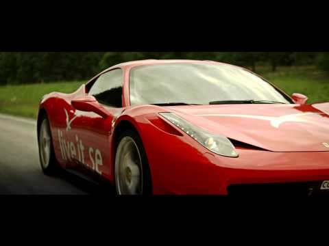 Kör Ferrari 458