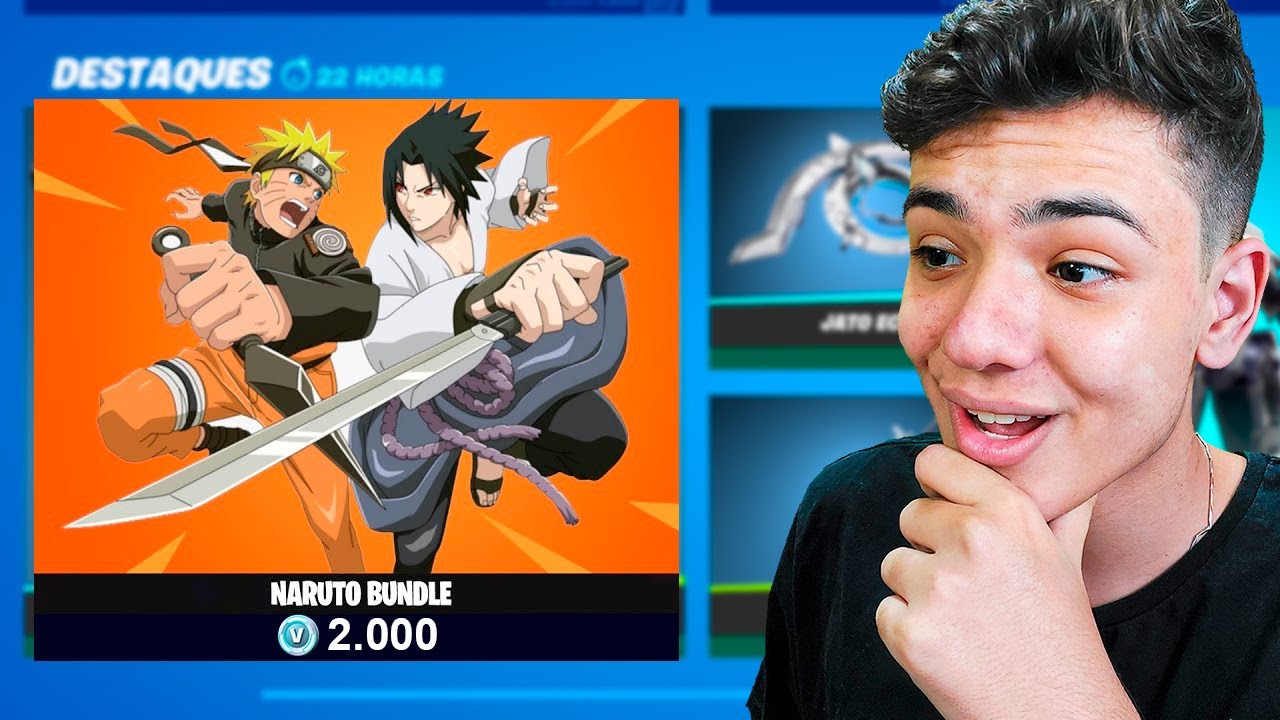 Naruto chega ao Fortnite cheio de acessórios - Giz Brasil