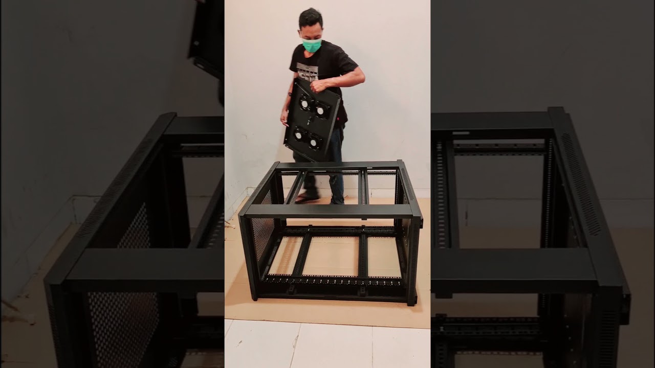 Cara Merakit Rack Server 20U - JAT - YouTube