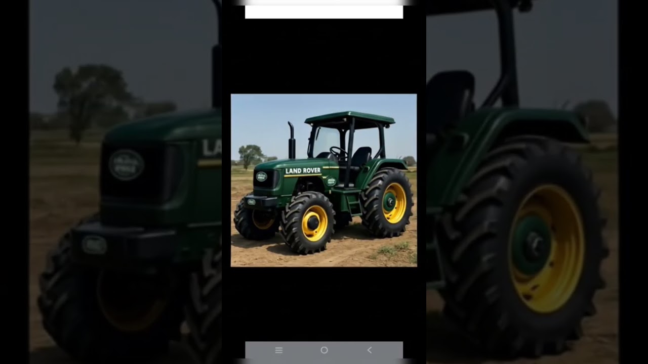 Land Rover new model tractor