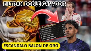 💥 ESCANDALO BALON DE ORO! FILTRAN DOBLE GANADOR!! LAMINE y KANE - VINI SE DERRUMBA con EL MADRID