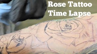 Rose Tattoo Time Lapse