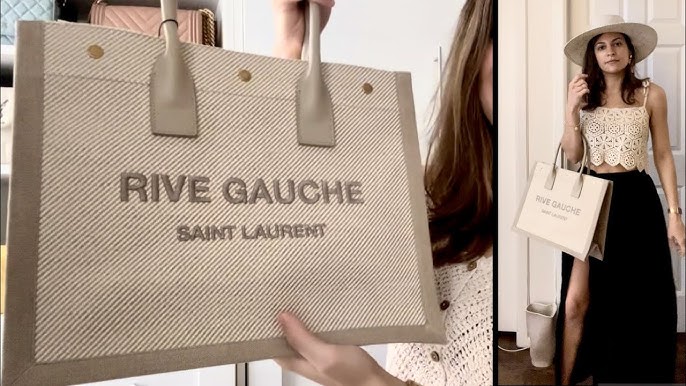 SAINT LAURENT RIVE GAUCHE TOTE REVIEW