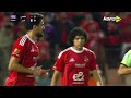 بشماله بن رمضان يهدر فرصة الهدف الرابع لـ الأهلي أمام مرمى إنبي