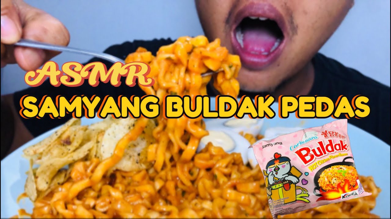 Eps 7 || ASMR SAMYANG BULDAK CARBONARA SUPER PEDAS 🌶️🔥|| ASMR INDONESIA
