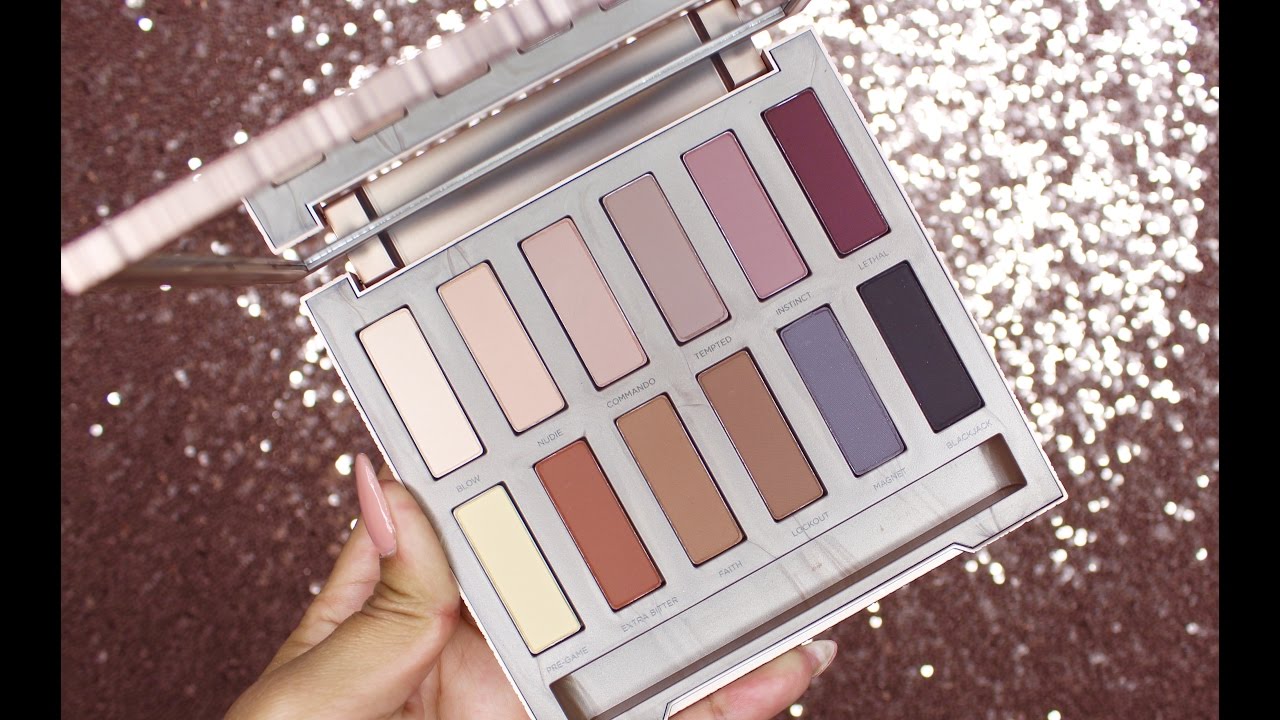 Urban Decay Naked Ultimate Basics Palette SWATCHES