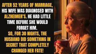 I WAS DIAGNOSED WITH ALZHEIMER’S. MY HUSBAND, KNOWING I WOULD FORGET EVERYTHING SOON, DID...