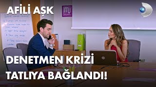 Denetmen krizi tatlıya bağlandı! - Afili Aşk 14. Bölüm