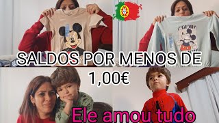 ÚLTIMOS SALDOS DE INVERNO AQUI EM PORTUGAL/ COM PEÇAS DE 0,99€ INACREDITÁVEL 🇵🇹