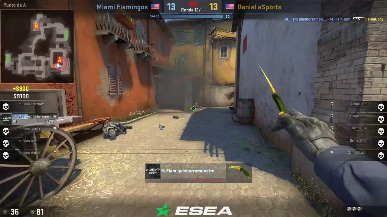 Guishorro vs Denial eSports. INSANE CLUTCH 1v3.