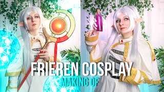 How I made my Frieren Cosplay. Dress, capelet and staff tutorial