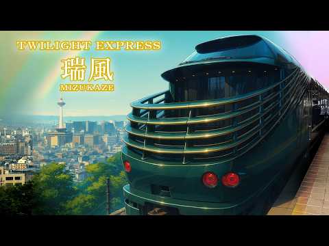 2025年最新版 トワイライトエクスプレス瑞風 京都駅 ラウンジと 通路 下関駅まで 山陰コース下り 最高峰の超豪華列車旅 70万