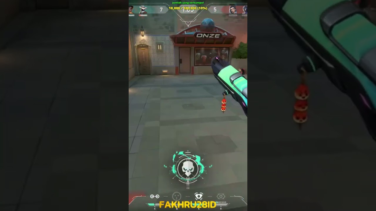 Moment Kill on Valorant mode Competitive map Pearl 