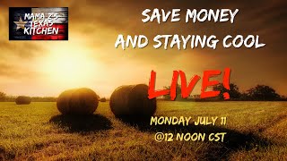 Lets talk summer heat and what you are doing to stay cool!
I really would like to talk to all of you about what your doing to stay cool in this heat. Lets talk about it! Come join me at noon on July 11th! #heat #texas #heatwave Lets talk summer heat and what you are doing to stay cool!