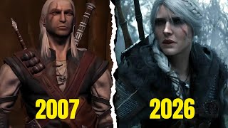 Evolution of The Witcher Games (2007 - 2026)