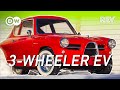 Nobe: A Beautiful, Tiny Modern Classic 3-Wheeler EV From Estonia