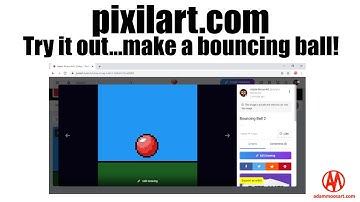 pixilart.com - Bouncing Ball