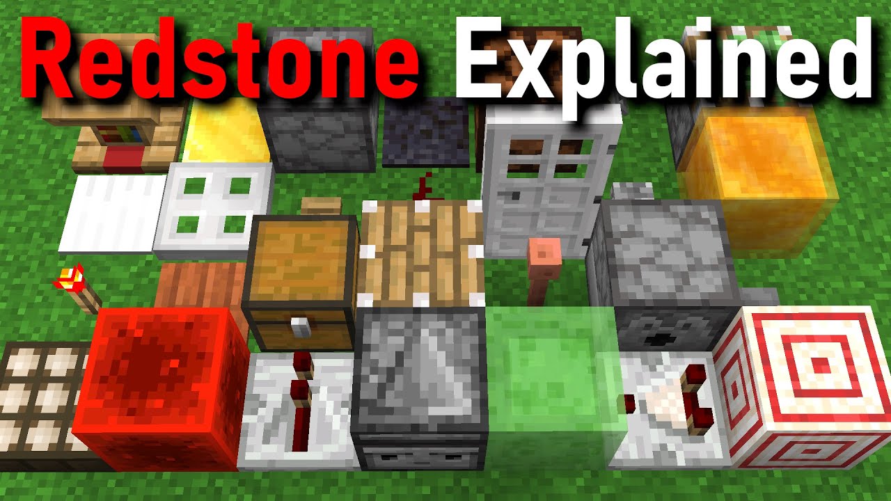 Minecraft: All Redstone Components (& What They Do)