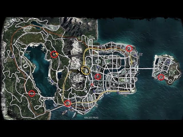 burnout paradise remastered map