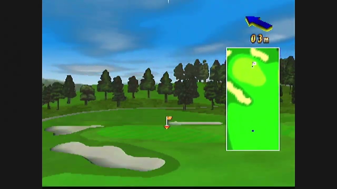 Видео игрового процесса Japan Pro Golf Tour 64 (Nintendo 64DD).