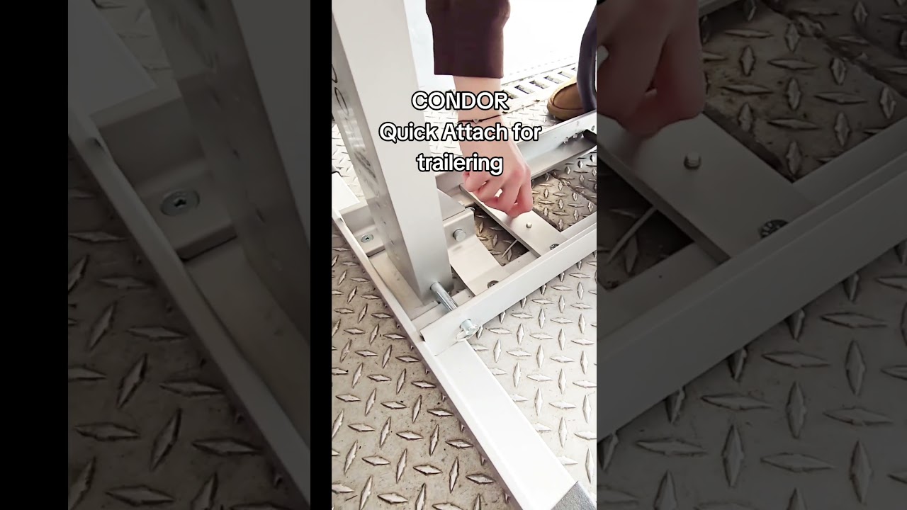 CONDOR wheel chocks. One Chock for EVERY Motorcycle. Made in the USA! 