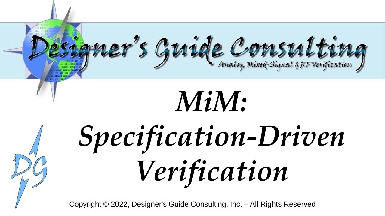 MiM: Specification-Driven Verification for  Analog and Mixed-Signal Chip Verification