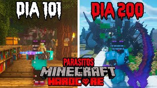 Sobreviví 200 DÍAS en un APOCALIPSIS de parásitos mutantes hardcore!! 😬 by Enderkray 352,706 views 1 year ago 32 minutes