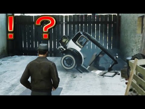 Police cars coming through walls in Mafia PS4