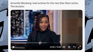 WOKE ACTRESS DOESN'T LIKE WHITE FANS - STAR WARS IS A WOKE TURD (THE ACOLYTE)......