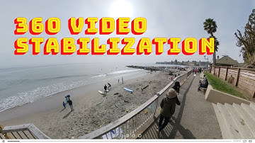 360 Video Stabilization for the THETA X Quick Explanation
