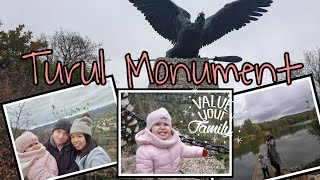 Turul Bird Statue in Tatabánya || Somlóhegyi horgásztó Wild Carp Lake