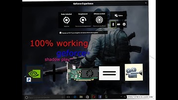 ShadowPlay on any nvidia gpu 100% working by delta gamer