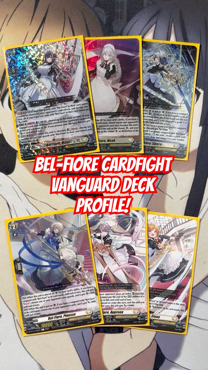 Bel-Fiore Cardfight Vanguard Deck Profile for July 2026 - YouTube