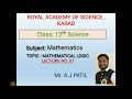 Mathematical logic lecture 01 by patil sir