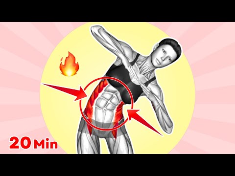 ✅Easy Belly Fat Loss Workout : 20 Simple Exercises at Home to Burn Calories (3-Week Waist Slimming)