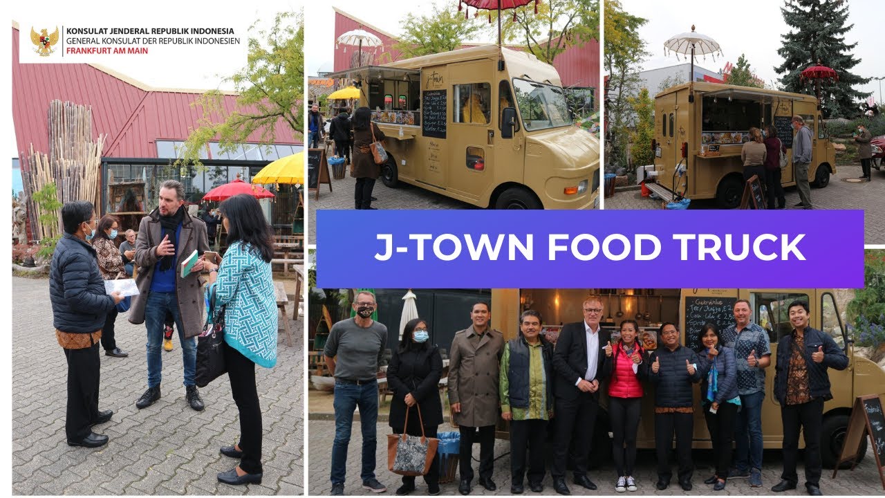 New Foodtruck Makanan Indonesia di kota Frankfurt (J-TOWN FOODTRUCK)