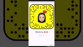 سناب وديمه احمد من يبي يضيفها