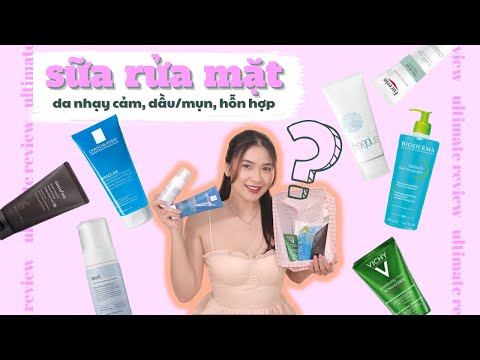 Video 9 Sữa Rửa Mặt cho DA NHẠY CẢM, DẦU/MỤN, HỖN HỢP |... - youtube