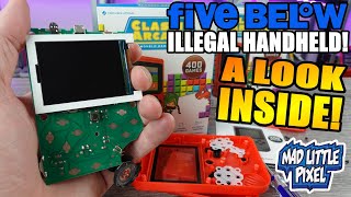 Taking Apart The ILLEGAL Five Below NINTENDO Handheld! Teardown ACTION! screenshot 3